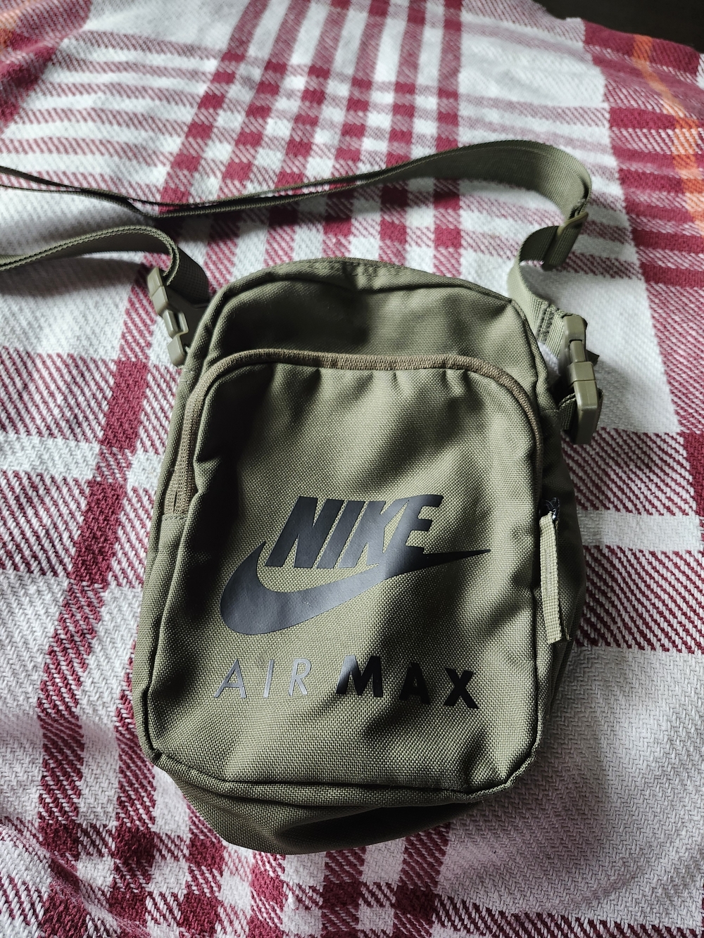 Nike Olive Green Air Max Crossbody Bag